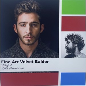 Grafisk-Handel Fine Art Velvet Balder 265 gram - 44" x 15 meter